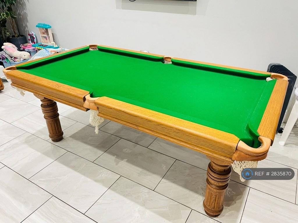 Dining Table Which Converts To a Pool Table