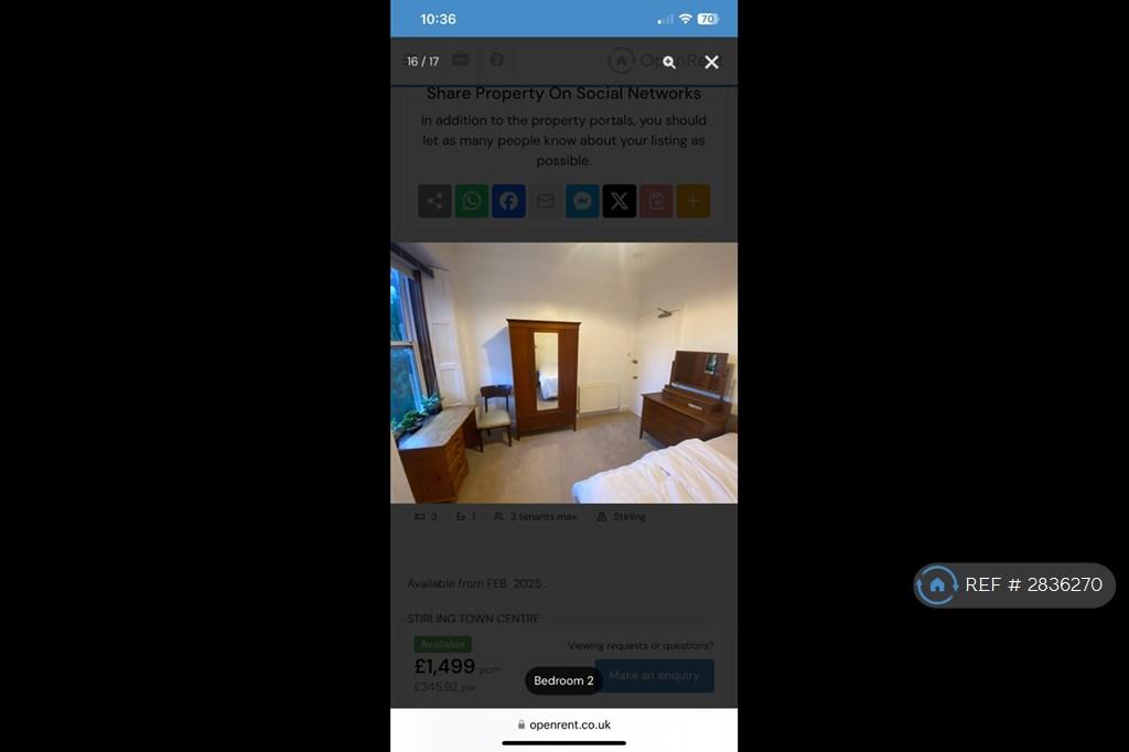 Further Front Bedroom