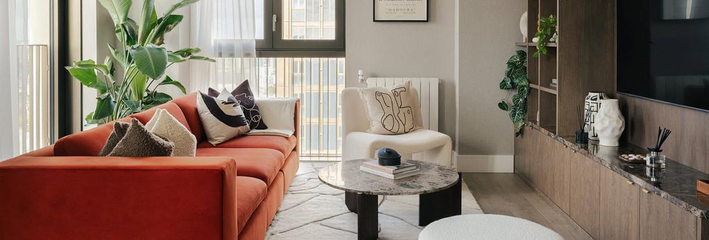 An interior Living area image from The Redwood...