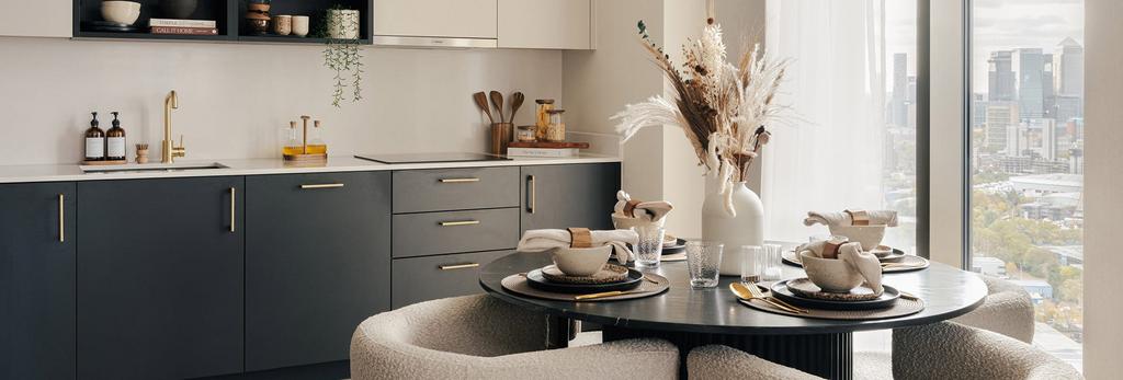 An interior Kitchen / Dining area image from...