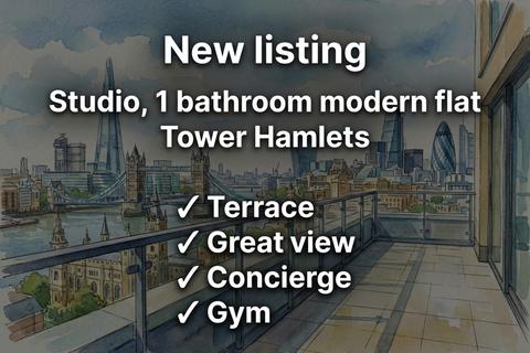 Studio to rent, Baltimore Wharf