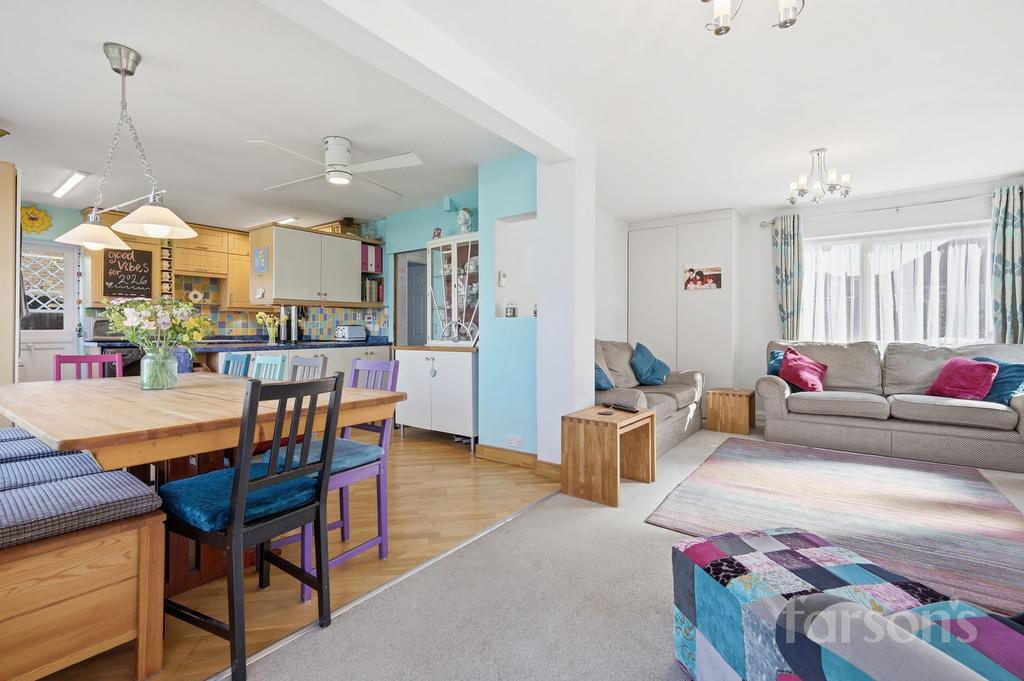 Open-plan living area