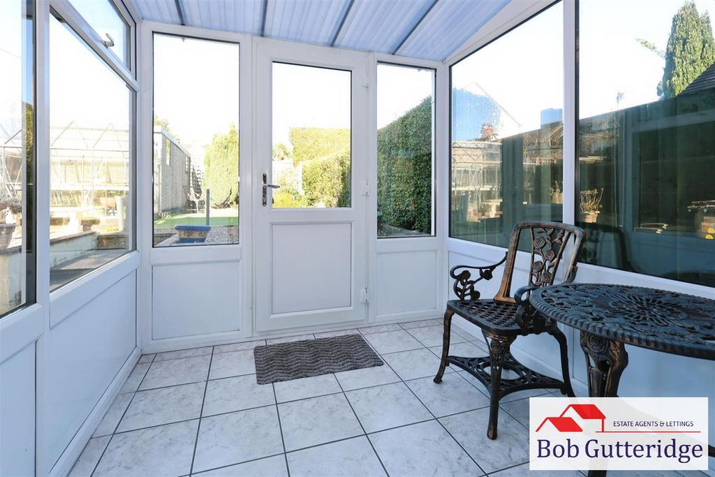 Upvc double glazed conservatory