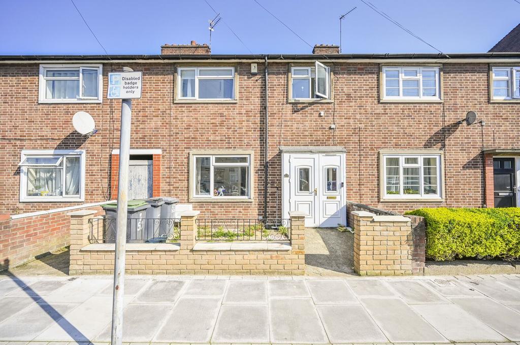 Terraced house exterior