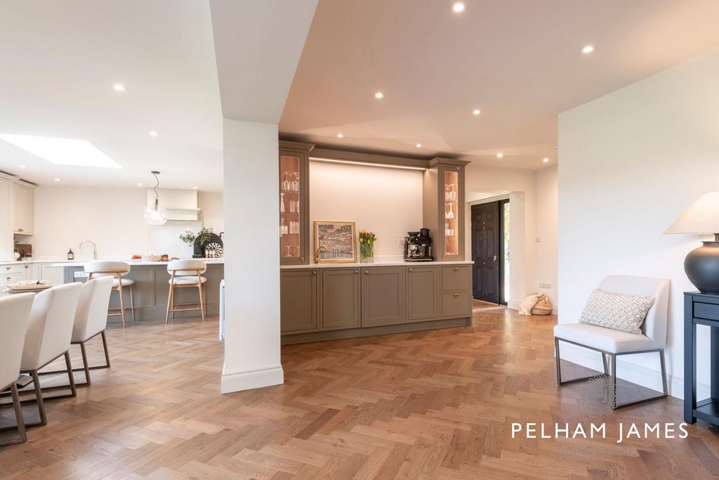 Open Plan Living / Bar Area, Sherwood Cottage,...