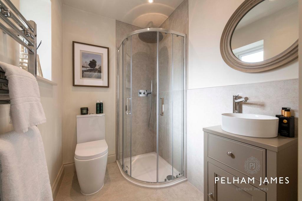 En Suite, Third Bedroom, Sherwood Cottage,...