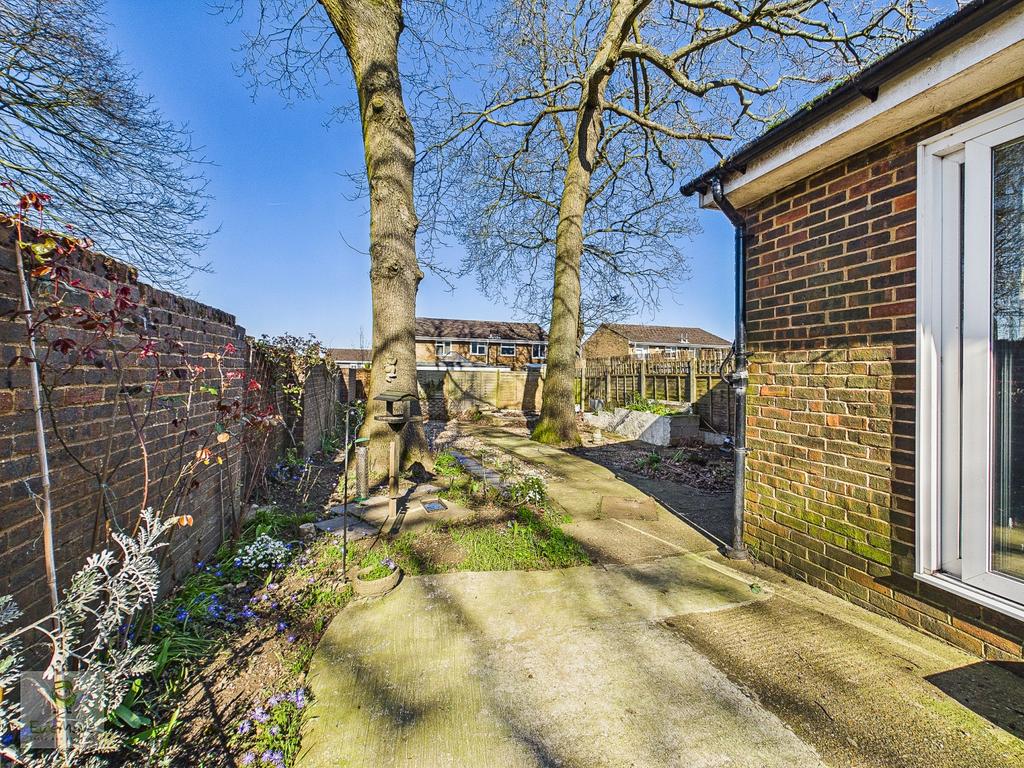 Garden From Patio Doors In Lounge
