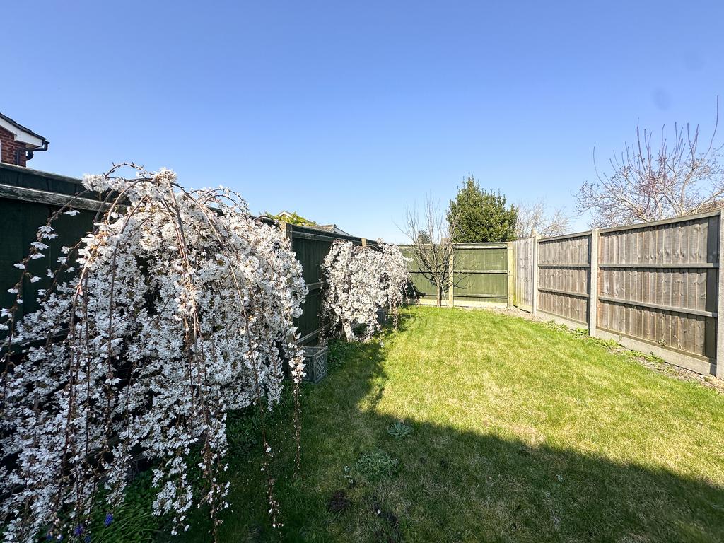 Rear garden