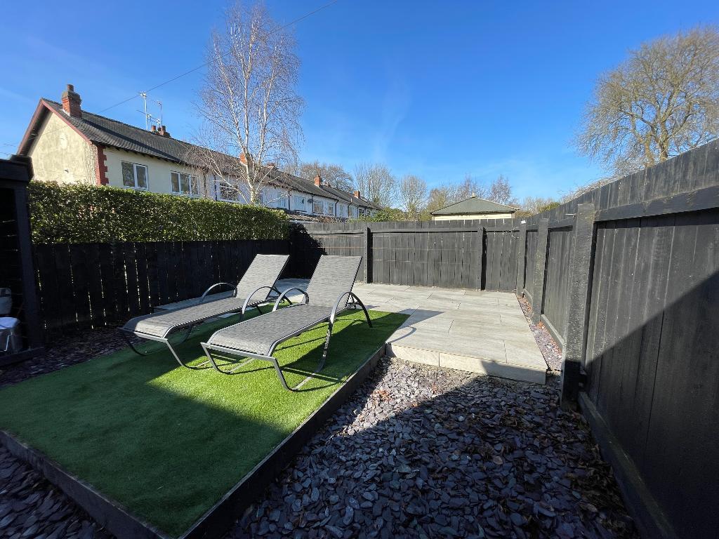 Rear Patio