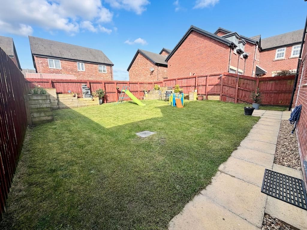 Rear garden