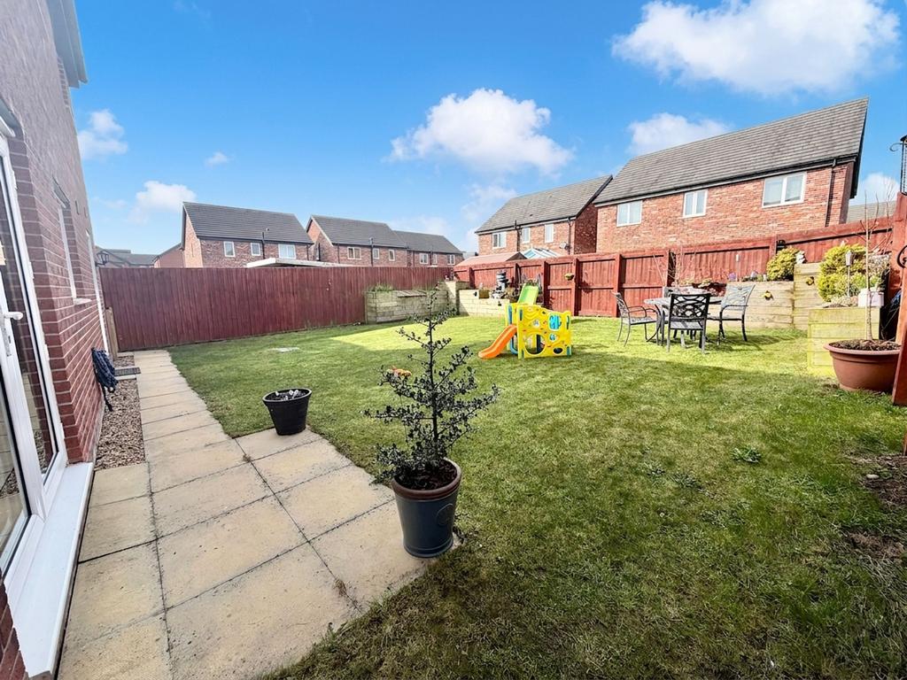 Rear garden
