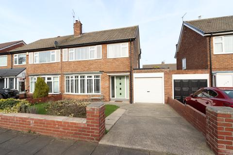 3 bedroom semi-detached house for sale, Woodburn Drive, Whitley Bay, Tyne and Wear, NE26 3HY