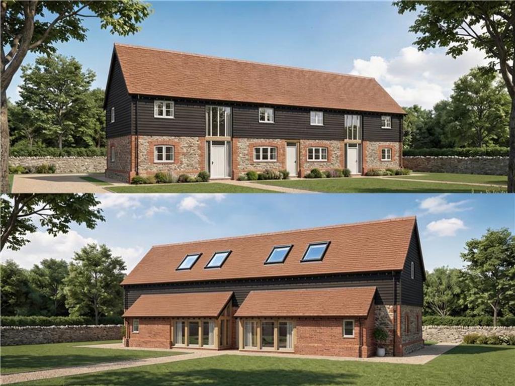 AI generated image of Pippins Barn and Taylors...