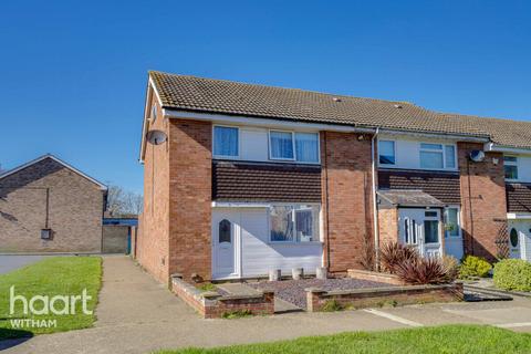 3 bedroom end of terrace house for sale, Osbert Road, Witham