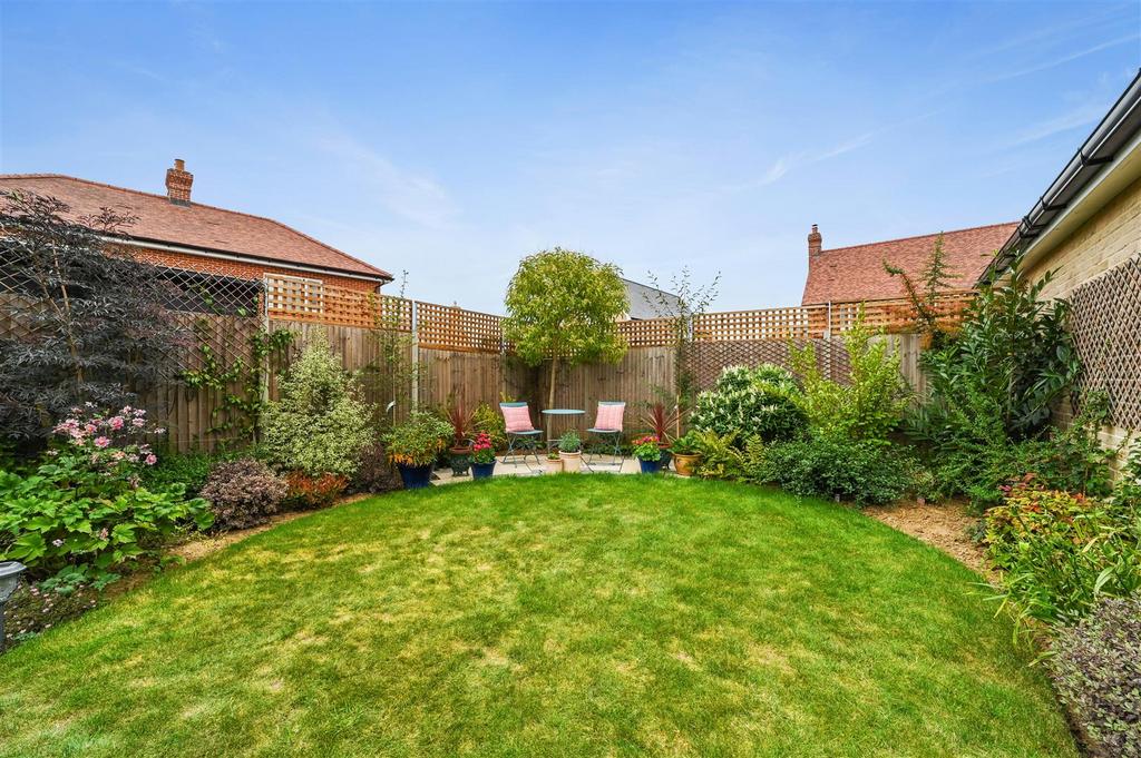 Rear garden