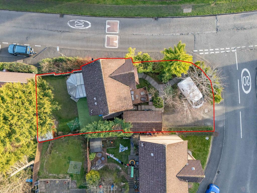 Aerial Shot - Property Boundary