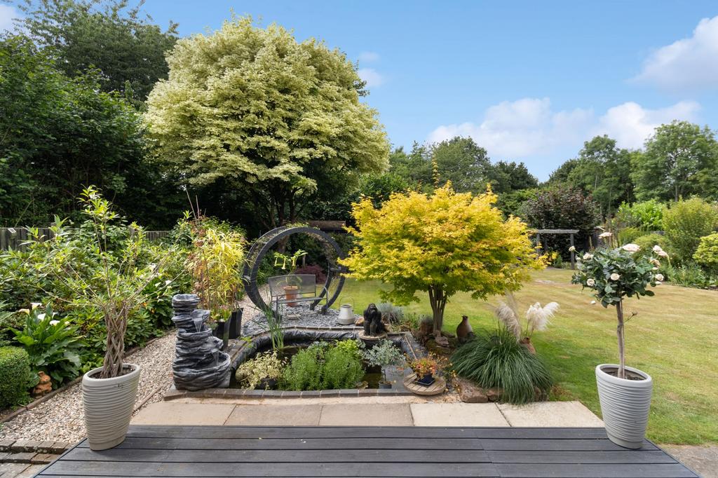 Garden with Pond