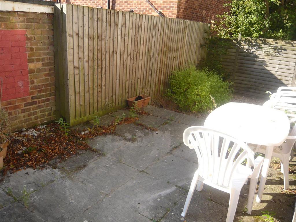 Private patio