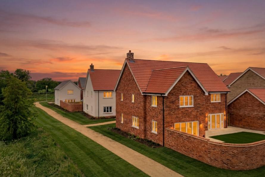 Street Scene at Audley