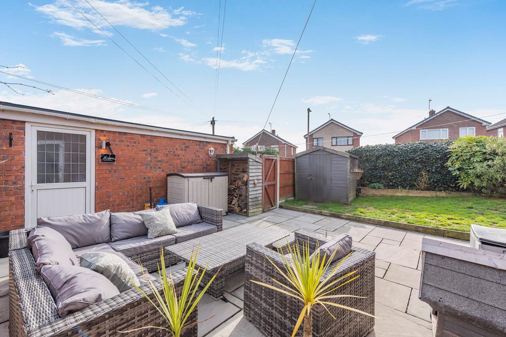 Rear garden