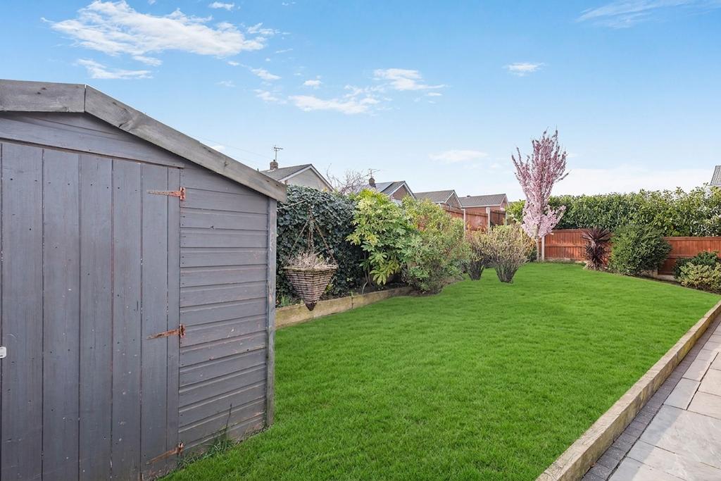 Rear garden