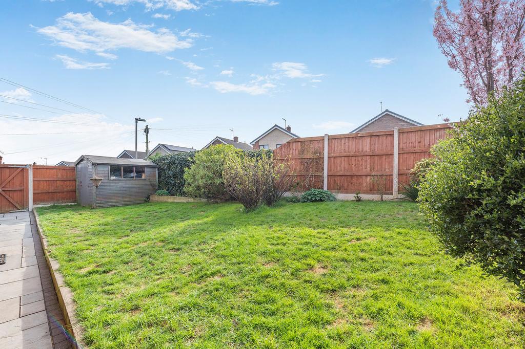 Rear garden