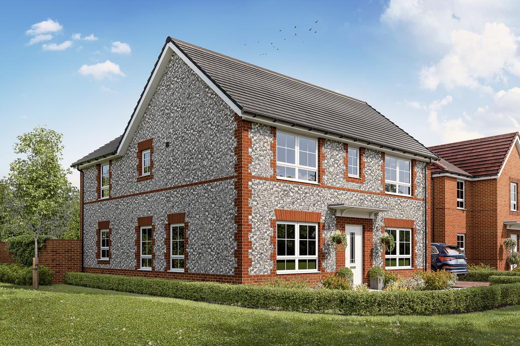 External CGI of the Cattawade house type