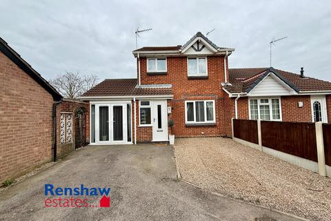3 bedroom semi-detached house for sale, Barling Drive, Shipley View, Ilkeston