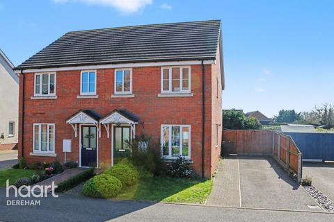 2 bedroom semi-detached house for sale, Burghwood Drive, Mileham