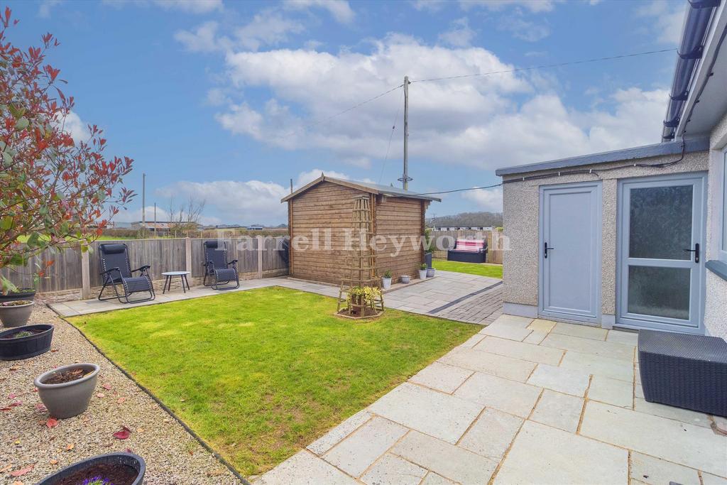 Rear garden view 3