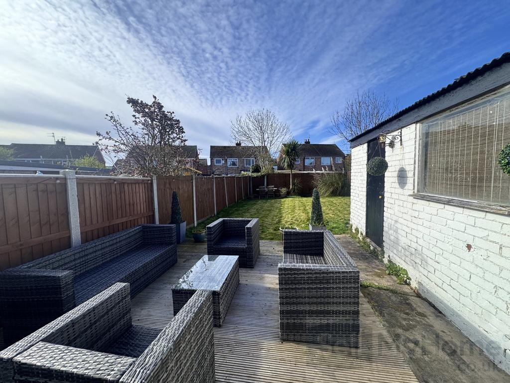 Rear garden