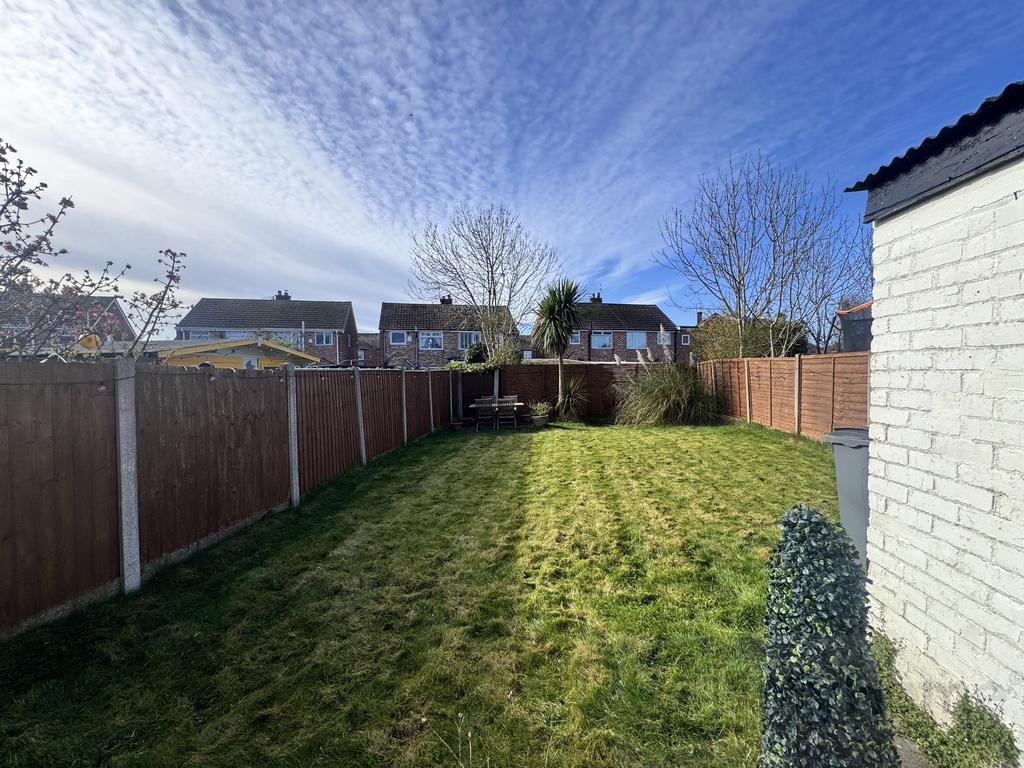 Rear garden