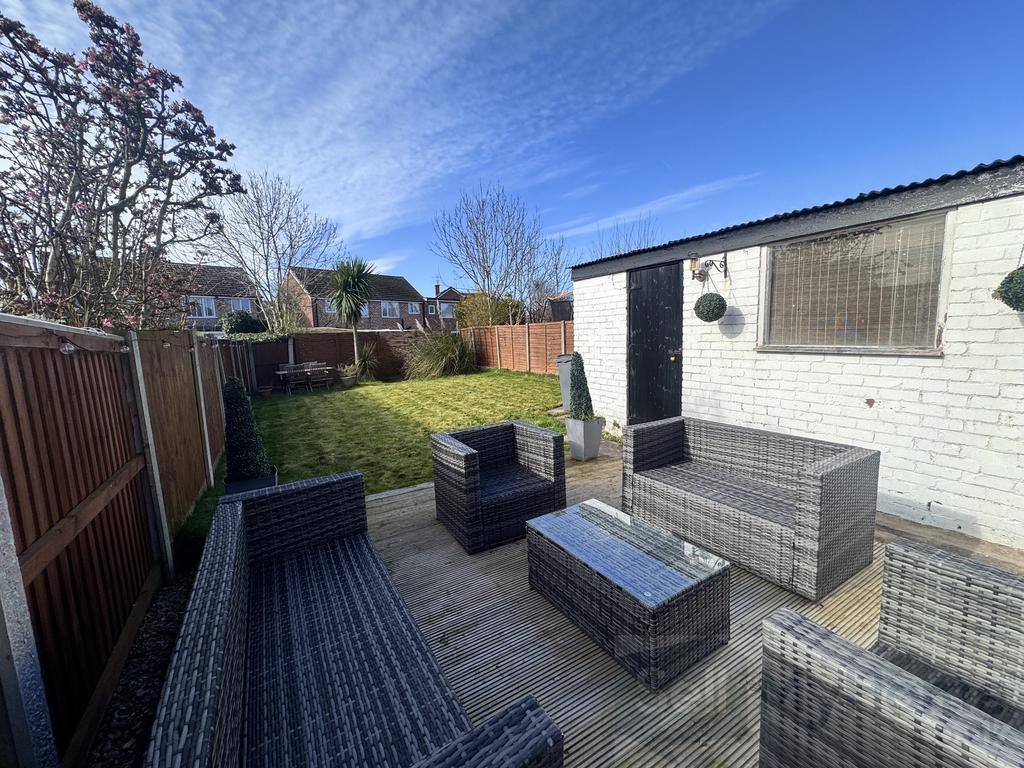 Rear garden