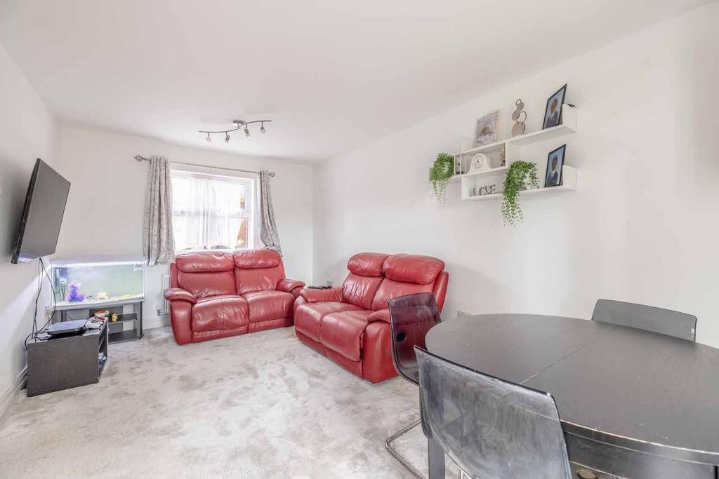 Open-plan living area