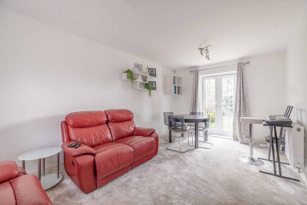 Open-plan living area