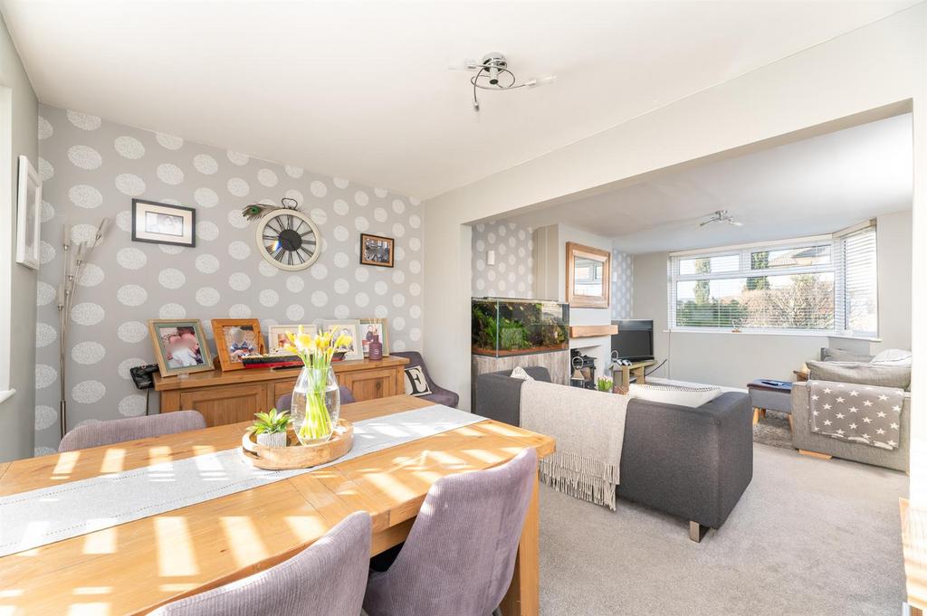 Open Plan Dining and Sitting Room