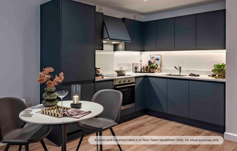 1 bed kitchen +br...