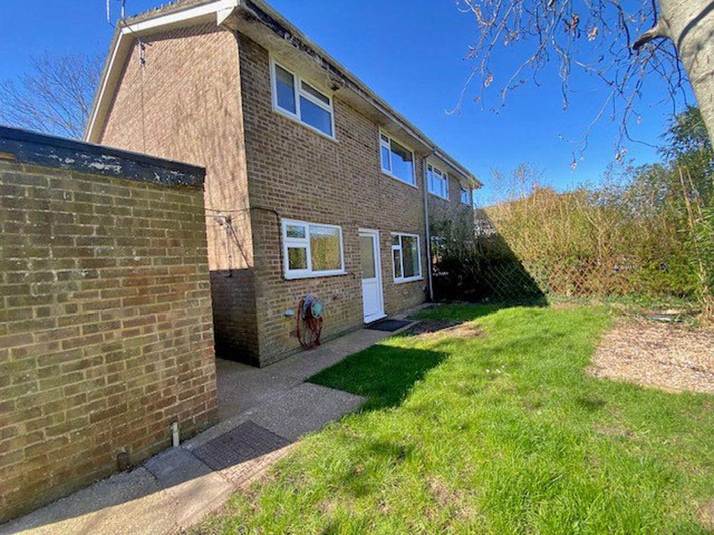Rear of property