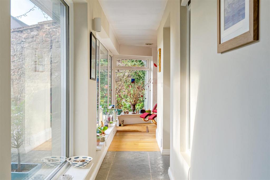 Rear hallway