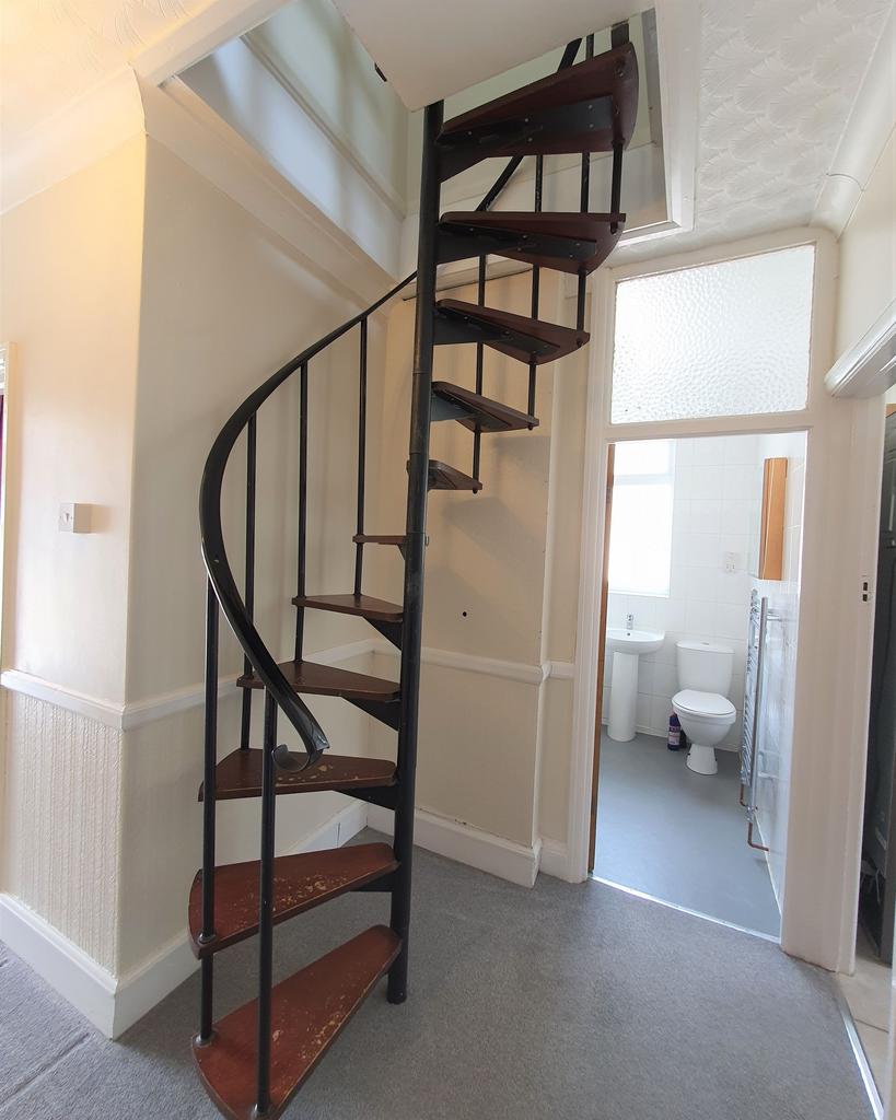 Stairs to loft bedroom