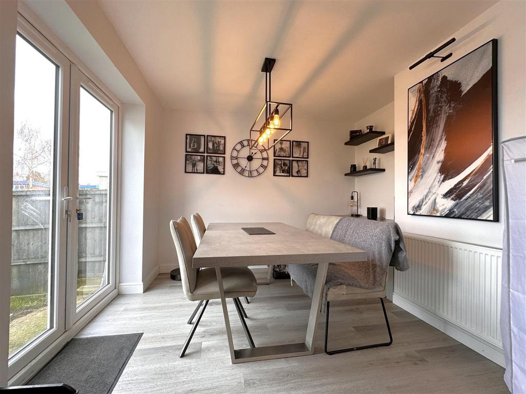 Dining Area With French Doors 546
