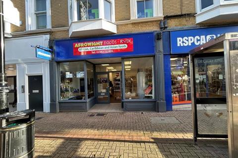 Retail property (high street) for sale, 37 High St Ryde PO33 2HT
