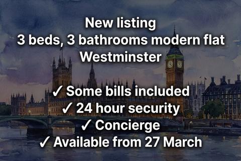 3 bedroom flat to rent, Portman Square