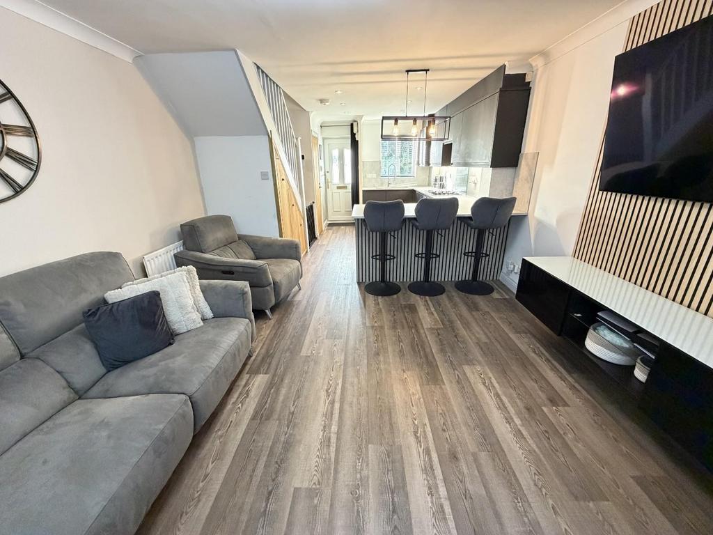 Open plan living area