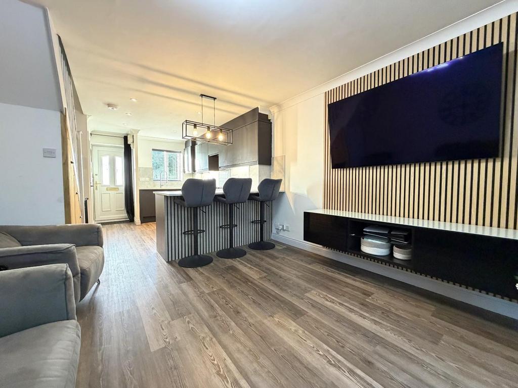 Open plan living area