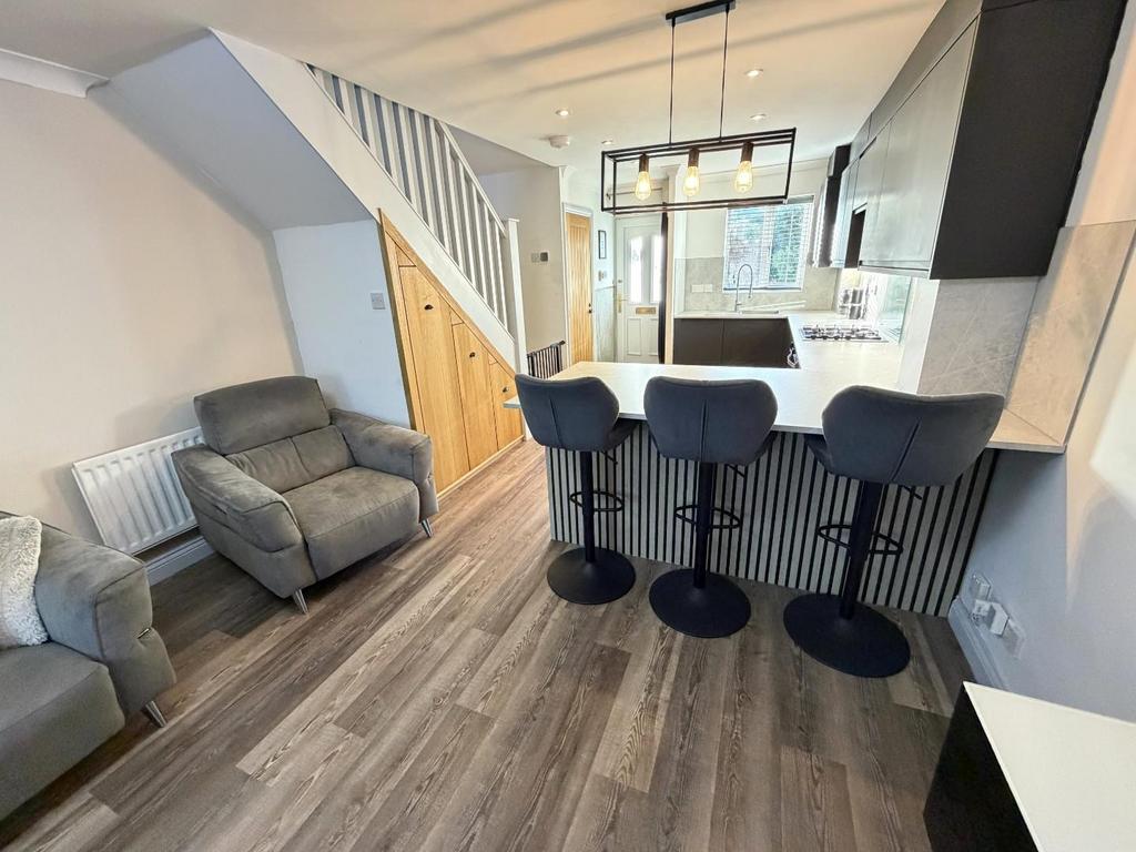 Open plan living area