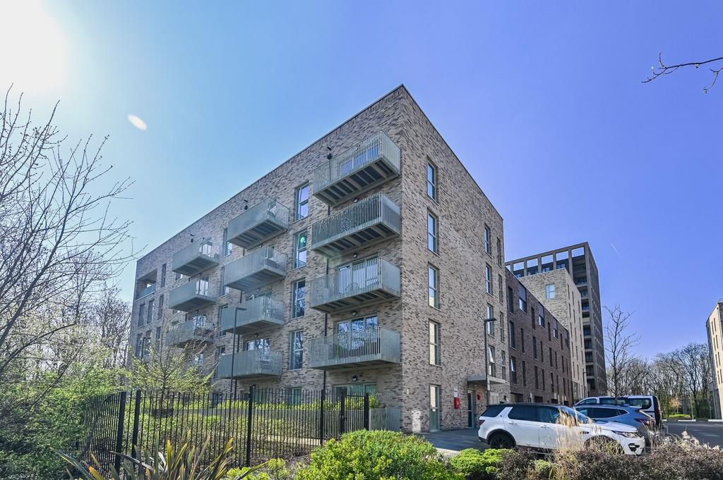Apartment building facade, block of apartments