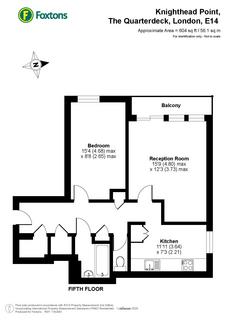1 bedroom flat for sale, Knighthead Point, The Quarterdeck, London, E14