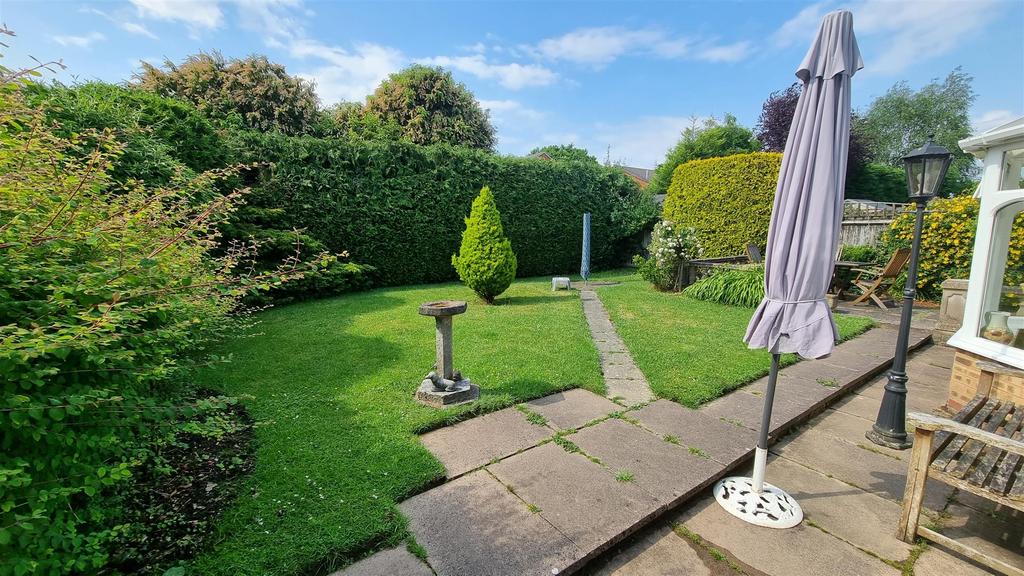 Rear garden