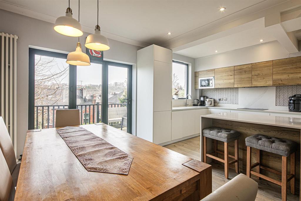 Dining through to kitchen